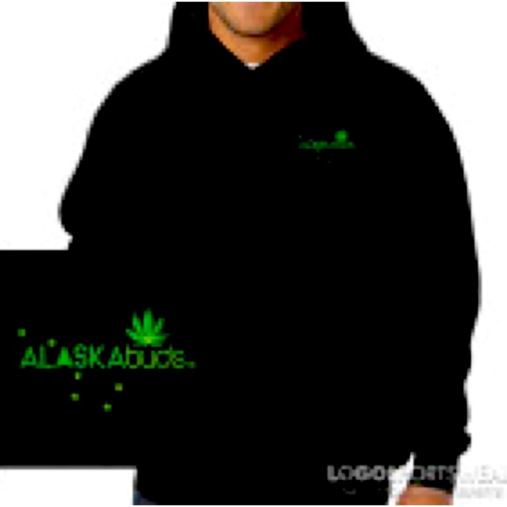 ALASKAbuds hoodie, cotton, warm and cozy